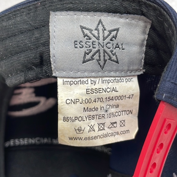 Essencial Caps Accessories Orlando Essencial Flat Bill Baseball Hat